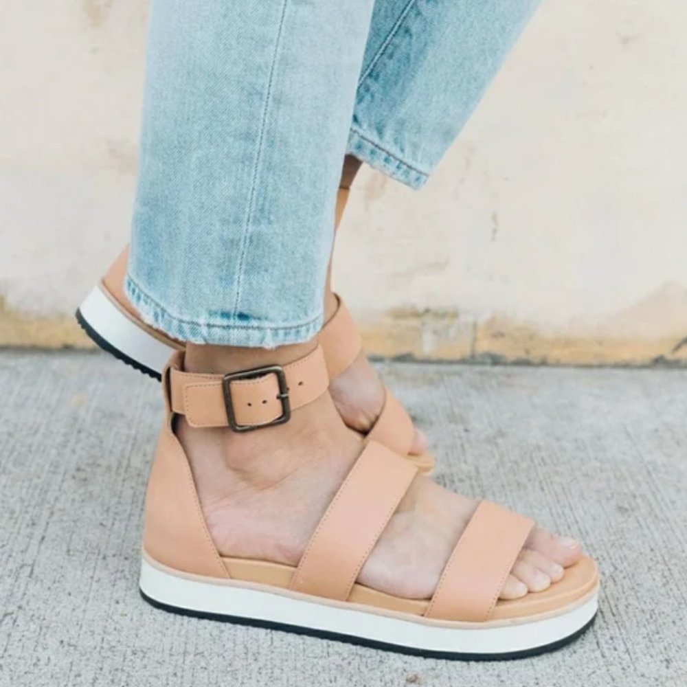 Soludos Cara City Sandal - Camel